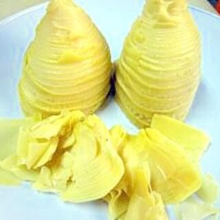 春野菜レシピ　タケノコの茹で方